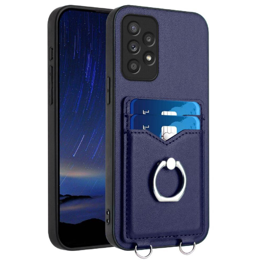 (Blue) Compatible With Samsung Galaxy A52 Case Unique Blue 764549365296
