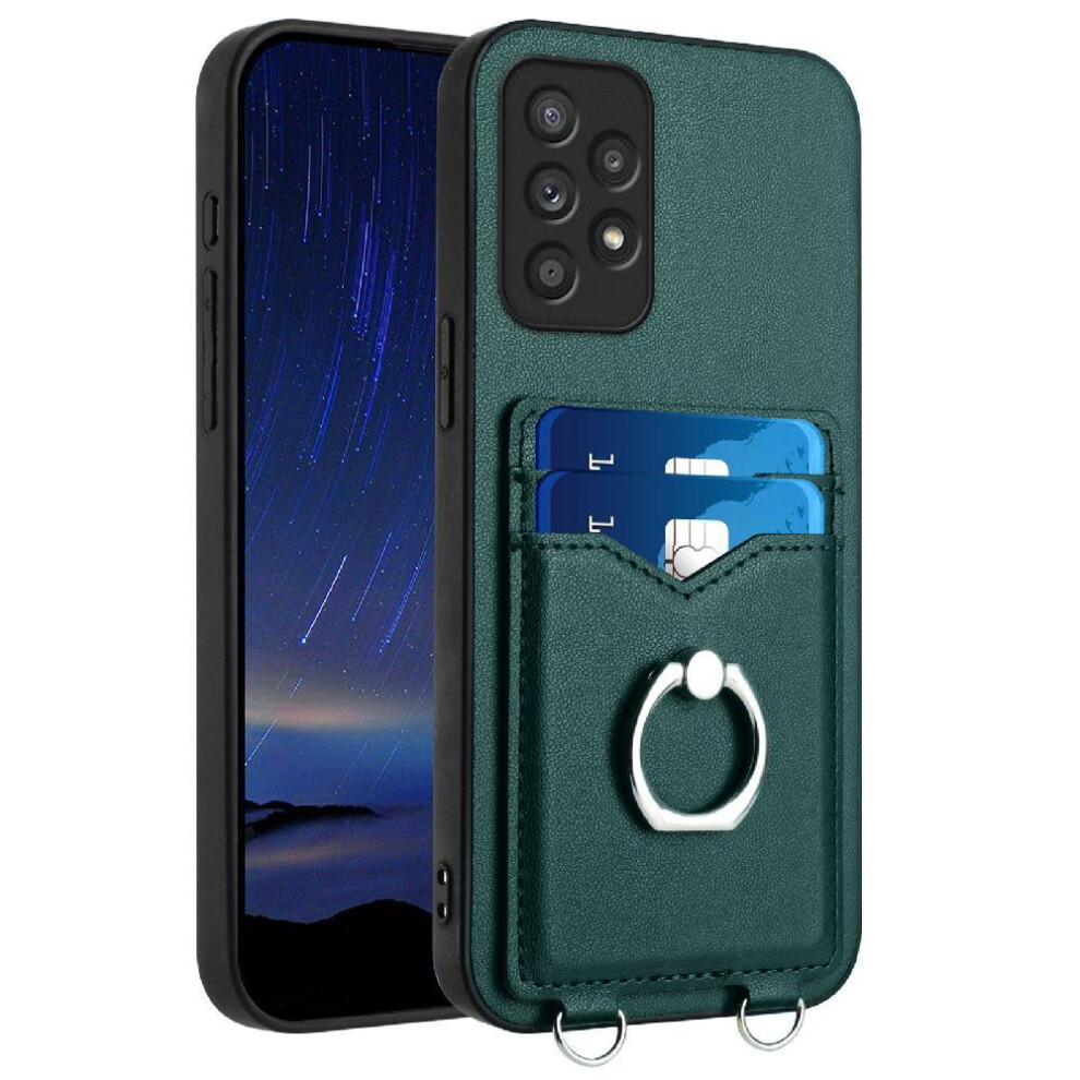(Green) Compatible With Samsung Galaxy A52 Case Unique Green 764549365319