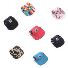 Dog Baseball Cap Outdoor Pet Sun Hat Summer Canvas Visor Puppy XL XL