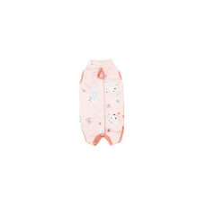 Pet Cat Postoperative Recovery Suit Pet Surgery Clothing Sterilization Weaning Pink M(Bust: 38cm Length:27cm)