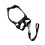Black Dog Training Head Collar Halter Stop Pulling Training Tool Harness Strap Leader XL 4