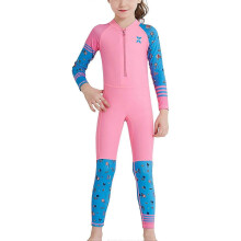 (2XL,Pink)Kids Wetsuit for Boys Girls Full Body UV Protection Swimsuit