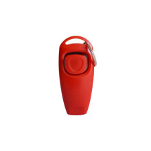 Dog Training Whistle Clicker Combo To Stop Pet Barking Obedience Train Skills Au - Red