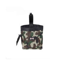 Puppy Pet Dog Obedience Training Treat Bag Feed Pouch & Training Whistle Clicker - Green Green
