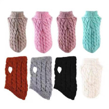 Puppy Dog Jumper Winter Warm Knitted Sweater Pet Clothes Small Dogs Coat Thermal S Size S