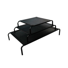 Heavy Duty Pet Raised Bed Elevated Trampoline Hammock Cat Dog Raised Deluxe M