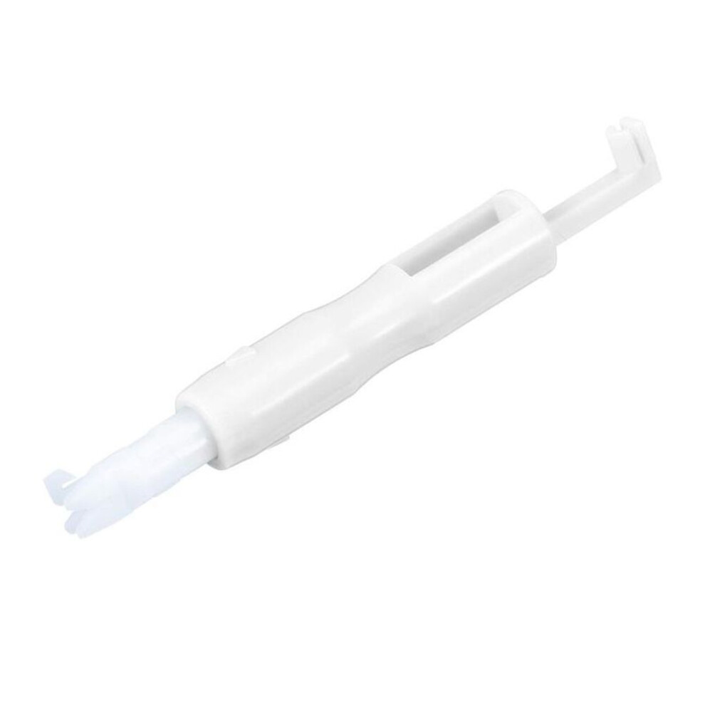(white) Sewing Machine Needle Threader Stitch Insertion Tool Automatic Threader Quick Sewing Threader Needle Changer Hold Needles Firmly