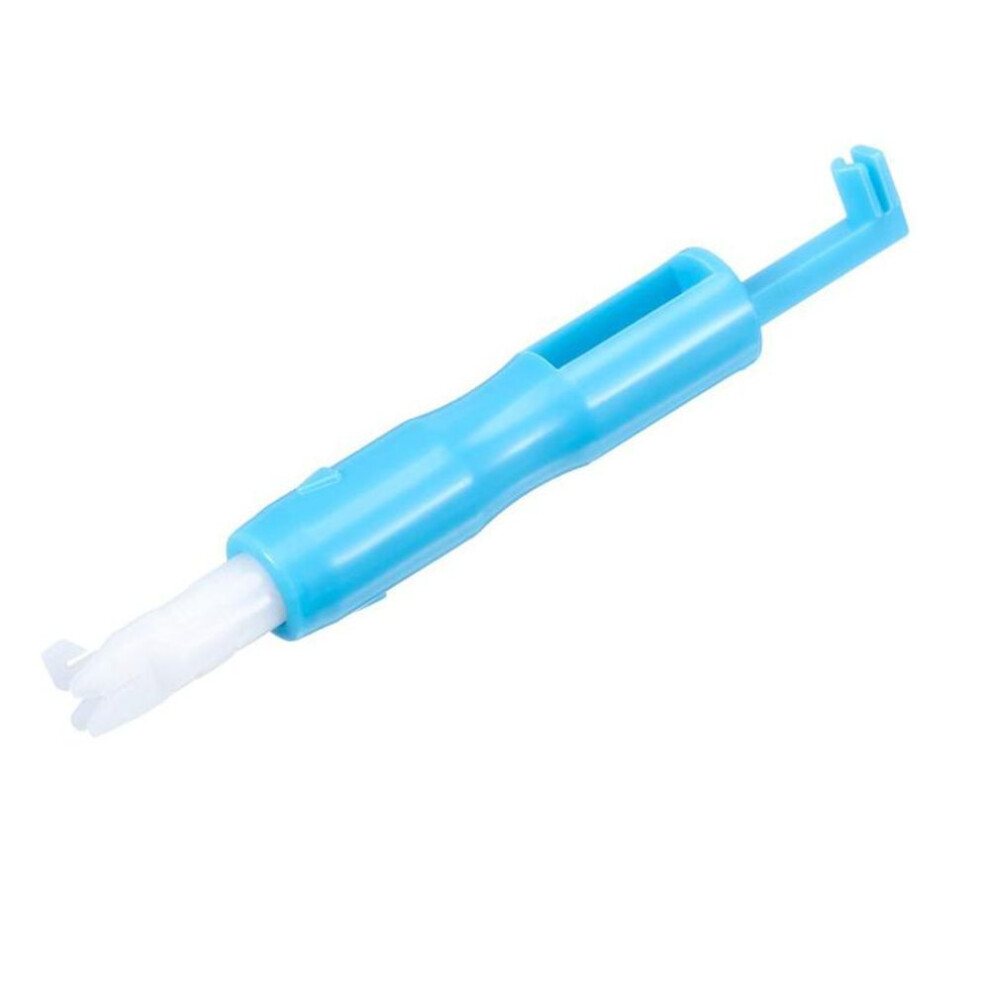 (blue) Automatic Needle Threader with Quick Sewing and Firm Hold
