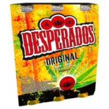 Desperados Tequila Lager Beer 330ml Bottles (Case of 8)