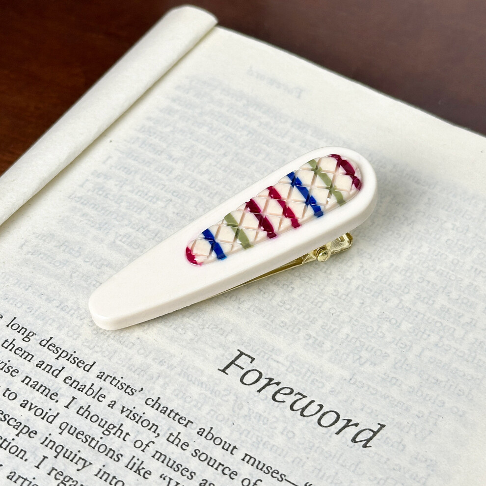 (White6.4cm) 64cm Fashionable Duckbill Hair Clip For Women Offering Sweet And Cute Style Daily Wear For-image-OPC-PFZNW9F-NEW