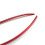 (Red) 1m PVC Car Interior Decoration Strip DIY Dashboard Modification Trim 7