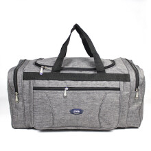 (Light Grey, S) Multi-Size Oxford Fitness Training Gym Bag Durable Outdoor Travel Handbag Sport Tote Bag For Male Female
