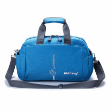 (Light Blue, M) Multifunctional Travel Bag Camping Waterproof Luggage Bag Clothes Storage Organizer