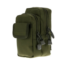 (Green) Tactical Belt Bag Waist Pack Bag Running Camping Motorcycle Riding Storage Bag Handbag