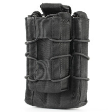(Black) Magazine Pouch Molle Holder Accessory Bag Tactical Bag For Camping Hunting