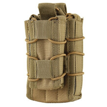 (Khaki) Magazine Pouch Molle Holder Accessory Bag Tactical Bag For Camping Hunting