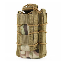 (Tan) Magazine Pouch Molle Holder Accessory Bag Tactical Bag For Camping Hunting