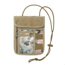 (CP Camouflage) Tactical ID Card Holder Multifunction Card Case Men Women Credit Passport Purse Hunting Molle Pouch Wallet Bag
