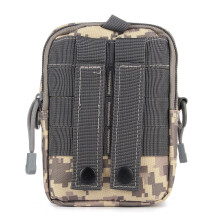 (Grey) Waterproof Tactical Waist Bag Belt Pouch Hiking Camp Phone Pocket Waist Shoulder Bags