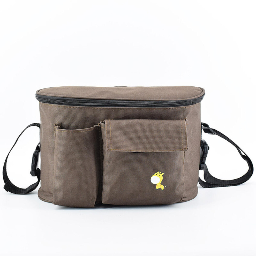 (Coffee) Stroller Baby Nappy Changing Bag Travel Shoulder Diaper Buggy Pram Pushchair Strorage Pouch Green/Red/Black Greenzech