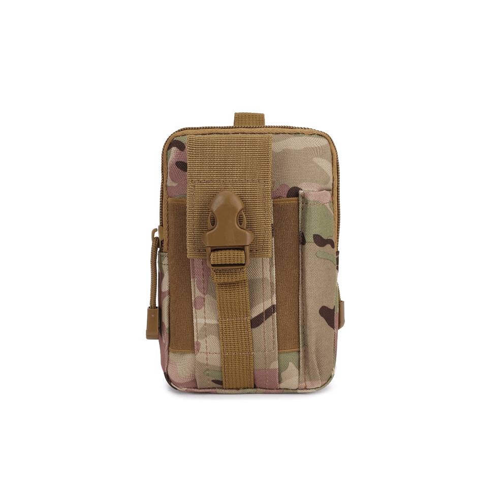 (CP camouflage) Oxford MOLLE System Camouflage Military Tactical Waist Bag Outdoor Waterproof Sports Waist Bag Crossbody Bag-image-OPC-PFZNXSF-NEW