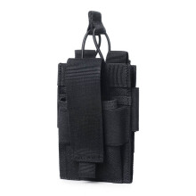(Black) Three Soldiers ZB85 Molle Tactical Bag Multi-Pocket Waist Bag Wallets For Camping Hunting Phone Storage Bag