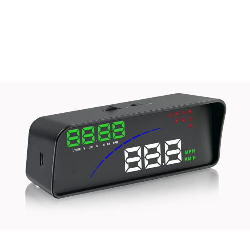 Smart Digital Meter Head Up Display Car Styling HUD Speedometer 2