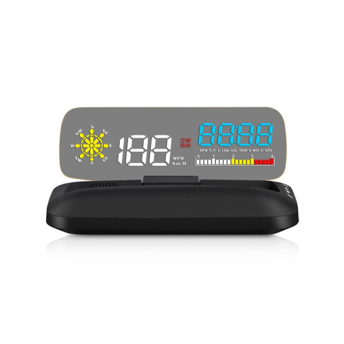 Car Heads Up Display Screen Satellite Velocity Measurement 1