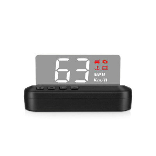 Car Display General OBD HD Speedometer Projector HUD Head Up Warning Dashboard 1