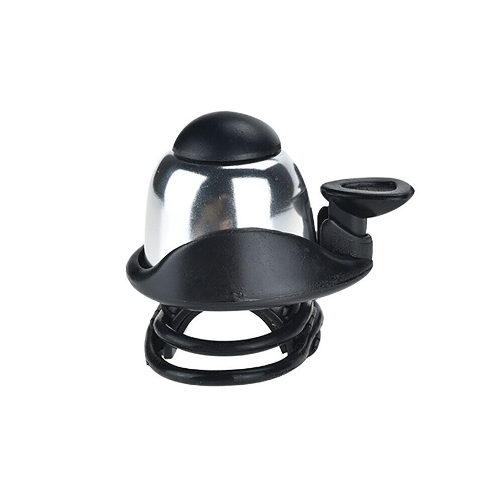 (Silver) Aluminum Bike Bicycle Bell Handlebar Safety Alarm Warning Horn Electric Scooter Cycling Bell