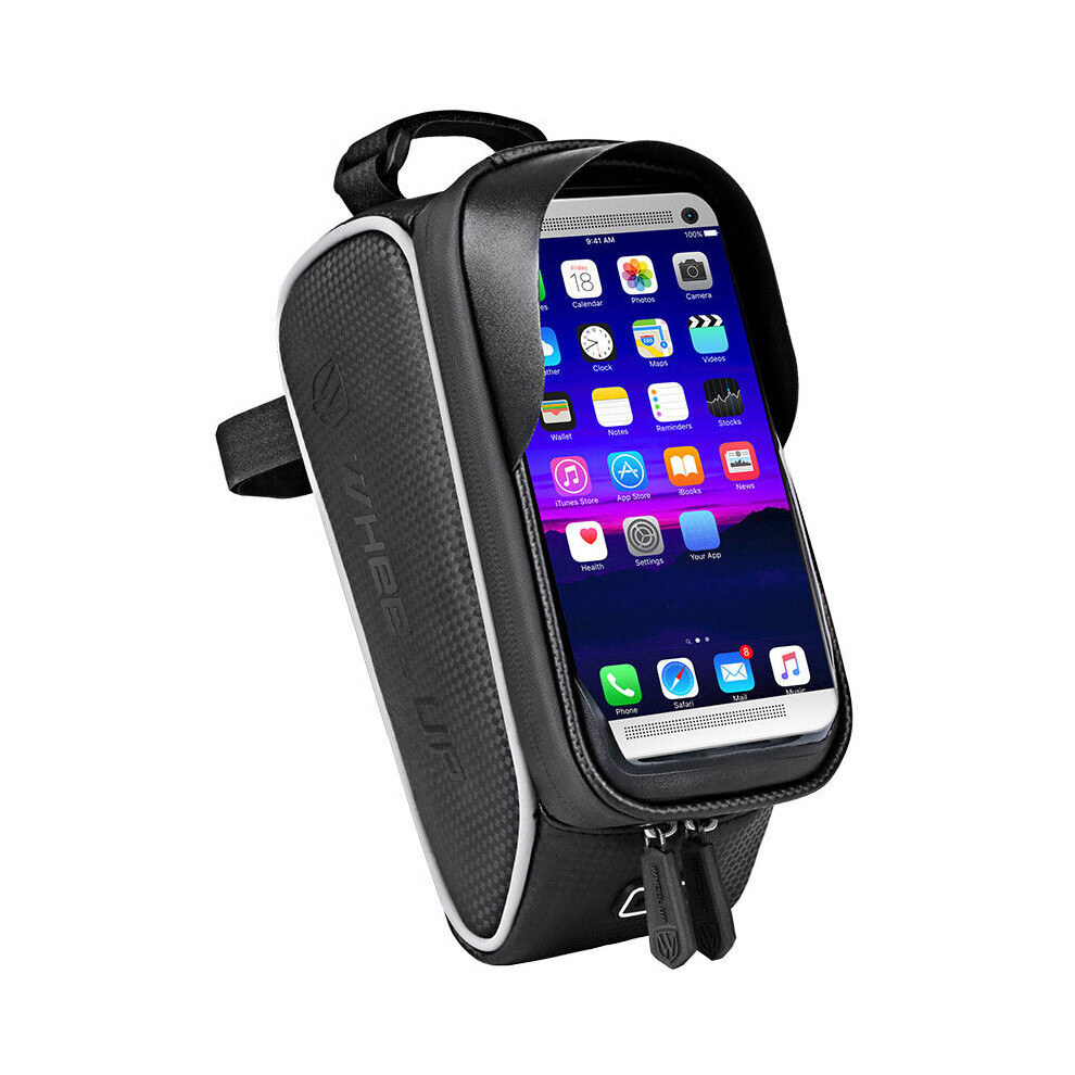 (210x130x90mm) Bicycle Mobile Phone Bracket Touch Screen Bike Bag Waterproof Cycling Bike Bicycle Front Pack Navigation Stand