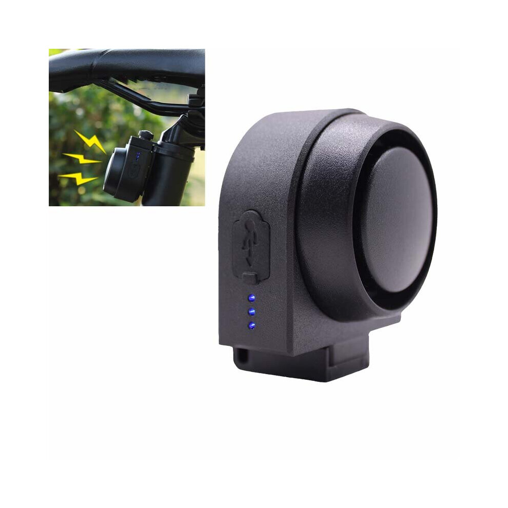 Bike Electronic Loud Horn Warning Safety Electric Bell Police Siren Bicycle Handlebar Alarm Ring Bell Cycling Accessories