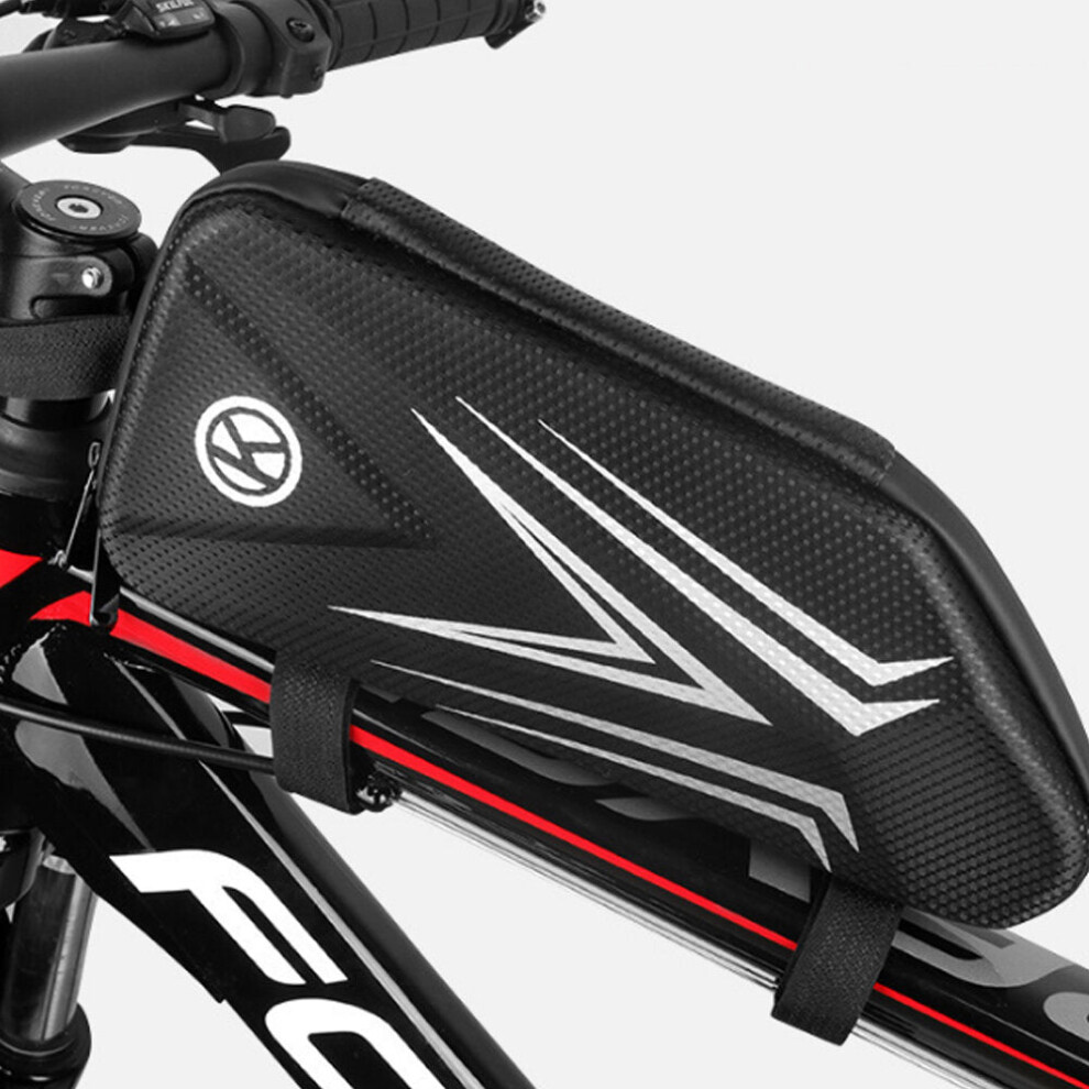 Bike Front Frame Bag Waterproof Reflective Bike Bag Cycling Phone Bag for MTB Road Bike
