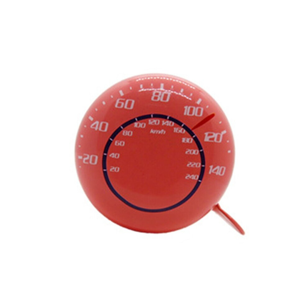 (Red) Bicycle Loud Bell with Scale for Mountain Bike M365 Electric Scooter Easy Installation