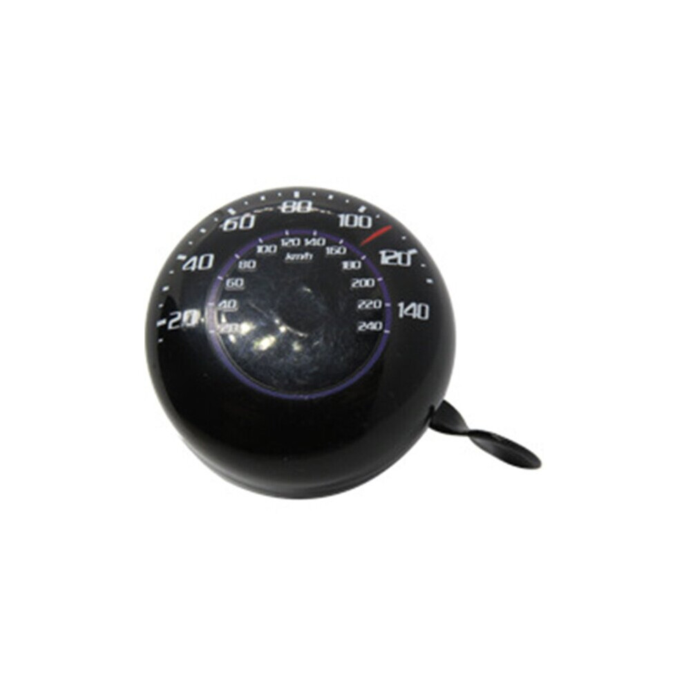 (Black) Bicycle Loud Bell with Scale for Mountain Bike M365 Electric Scooter Easy Installation
