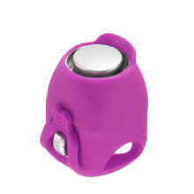 (Purple) 135db Bike Bicycle Cycling Motorcycle Electric Horn Waterproof Ring Loud Clear MTB Bell
