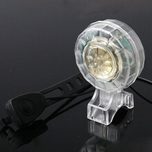 2 In 1 120dB Bike Bell LED Warning Light For Electric Scooter E-bike 5 Modes USB Charging Waterproof Low Noise Bike Alarm