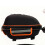 (Black + Red) Hard Shell Type Drop-proof Large Capacity Convenient Installation Free Waterproof Cover Bicycle Rack Bag 6