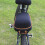 (Black + Red) Hard Shell Type Drop-proof Large Capacity Convenient Installation Free Waterproof Cover Bicycle Rack Bag 5