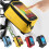 (Yellow, M) Bicycle Mobile Phone Touch Screen Bag Frame Tube Bag 5
