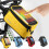 (Yellow, M) Bicycle Mobile Phone Touch Screen Bag Frame Tube Bag 3