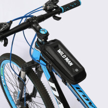 EVA+PU Waterproof Cycling Bag Outdoor Riding Mountain Bike Front Beam Bag Bicycle Bags Bike Storage Bags