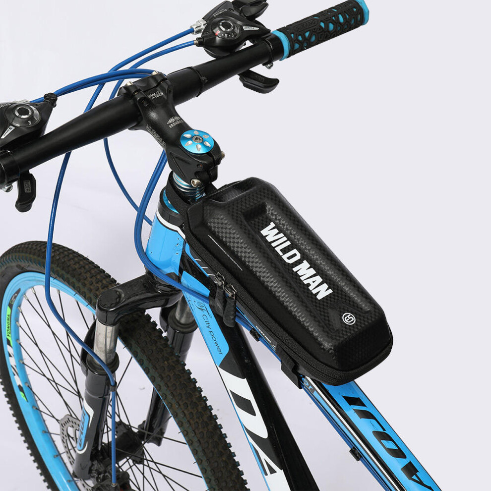 EVA+PU Waterproof Cycling Bag Outdoor Riding Mountain Bike Front Beam Bag Bicycle Bags Bike Storage Bags