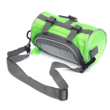 (Green) Portable Useful Bicycle Waterproof Bag for Phone with Touch Screen Waist Bag