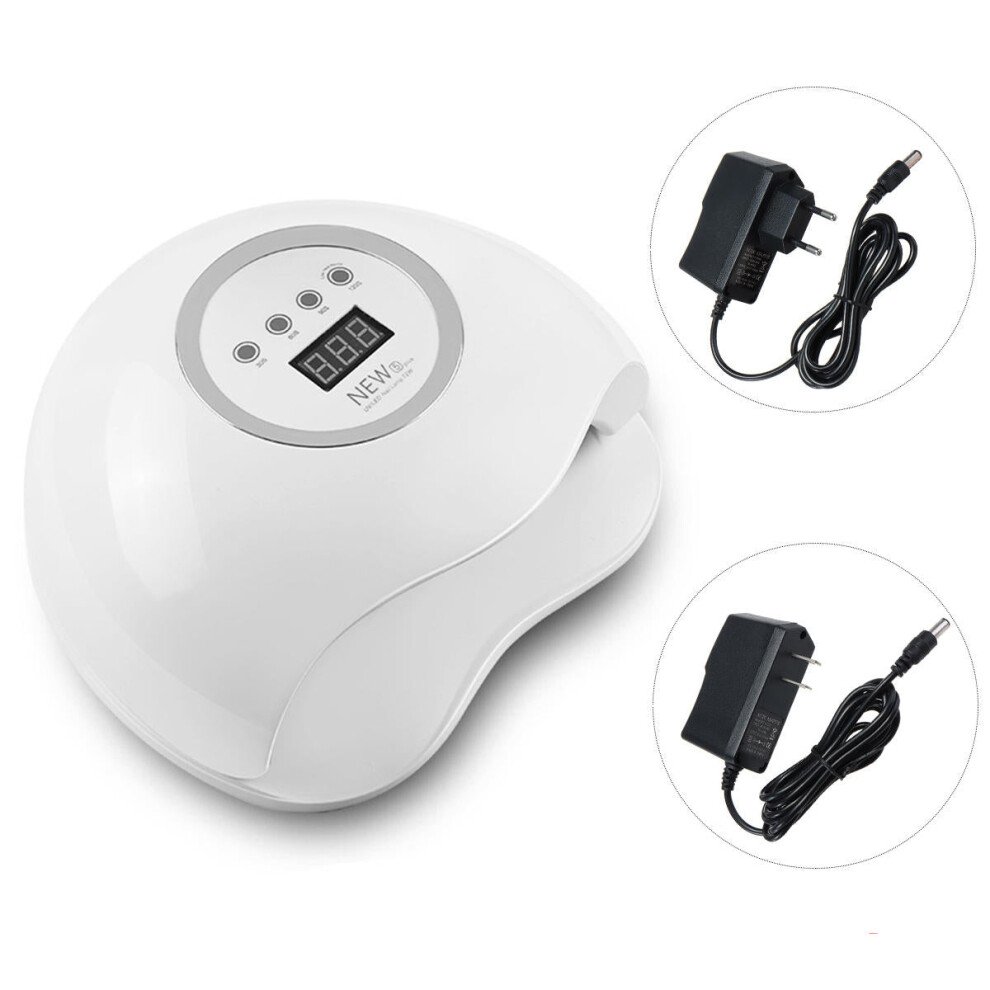 (EU Plug) 220V 72W Professional LED UV Quick Nail Dryer Gel Polish Lamp Light Curing Machine