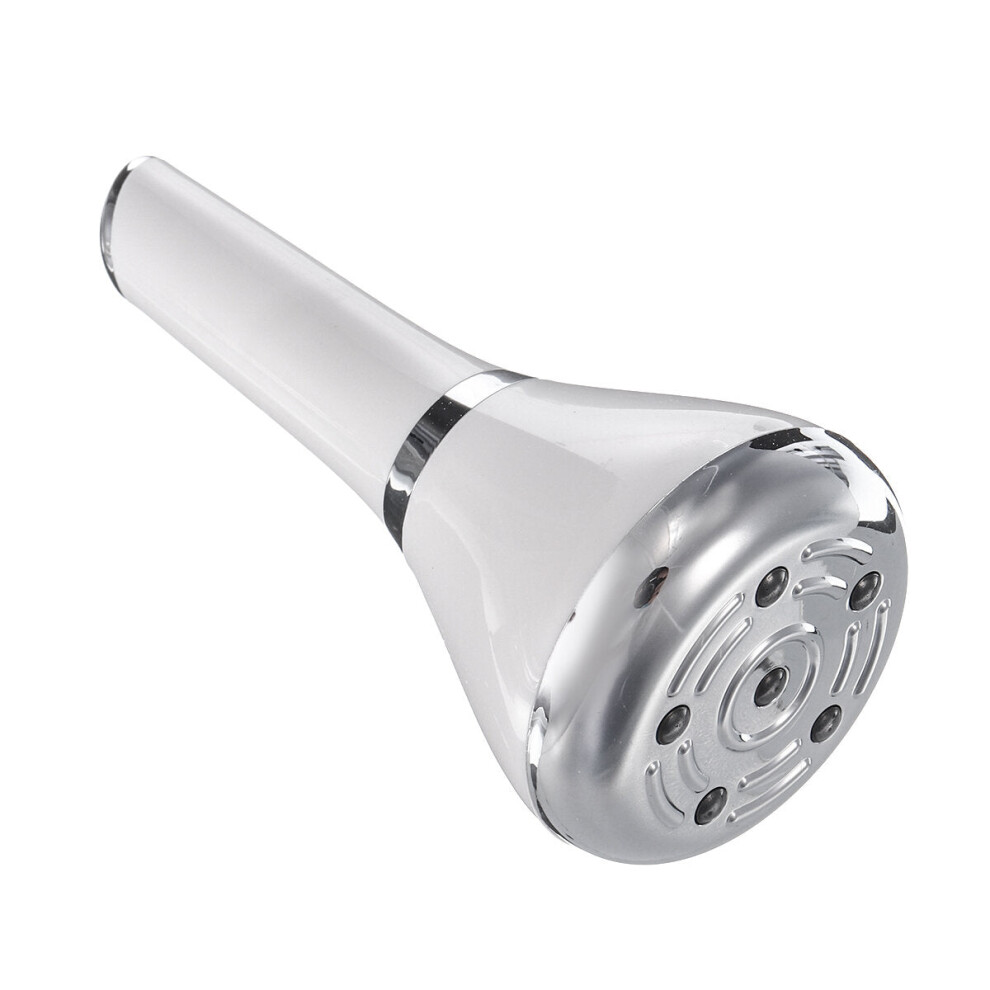 (White) Magnetic Induction Ion Thin Facial Beauty Device Skin Rejuvenation Care Eye Massager