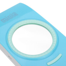 (Blue) 2 in 1 30W USB UV Lamp & Mirror Nail Polish Light Foldable Nail Dryer Gel Curing Machine
