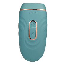 (Green, EU Plug) IPL Laser Handheld Epilator 5 Energy Levels Skin Rejuvenation Hair Remover 5 Setting Level Fast Heat Dissipation Low Noise Epilator