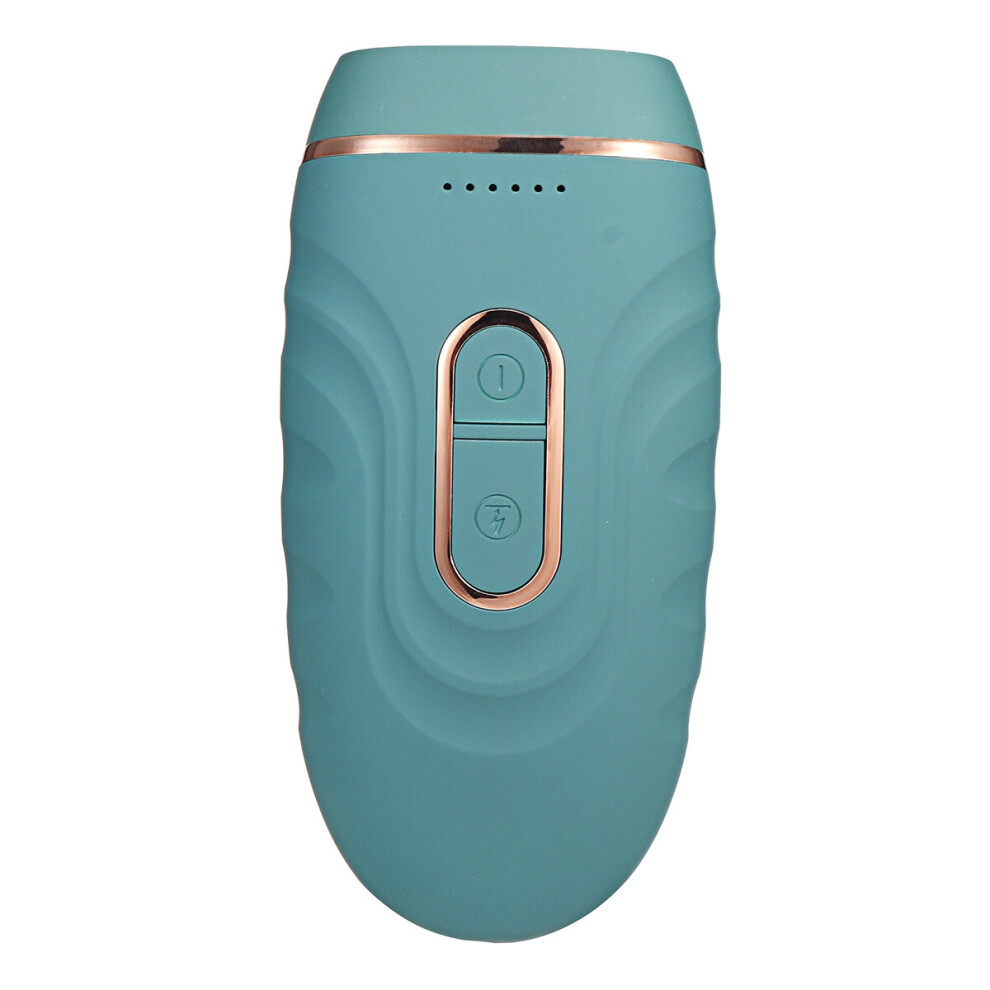 Greenzech (Green, Us Plug) Ipl Laser Handheld Epilator 5 Energy Levels Skin Rejuvenation Hair Remover 5 Setting Level Fast Heat Dissipation Low Noise Epilator