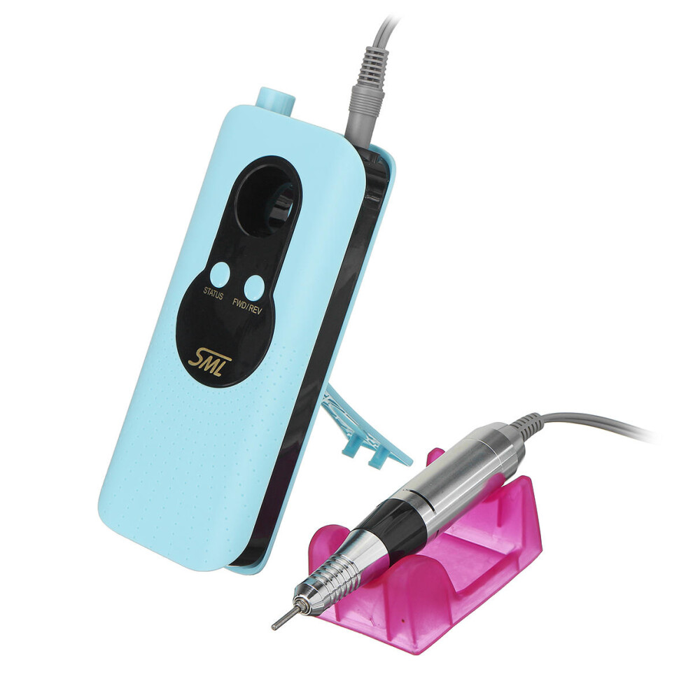 Greenzech Green (Green) 1000Mah 35000Rpm Electric Nail Drill Machine Portable Rechargeable Manicure Pedicure